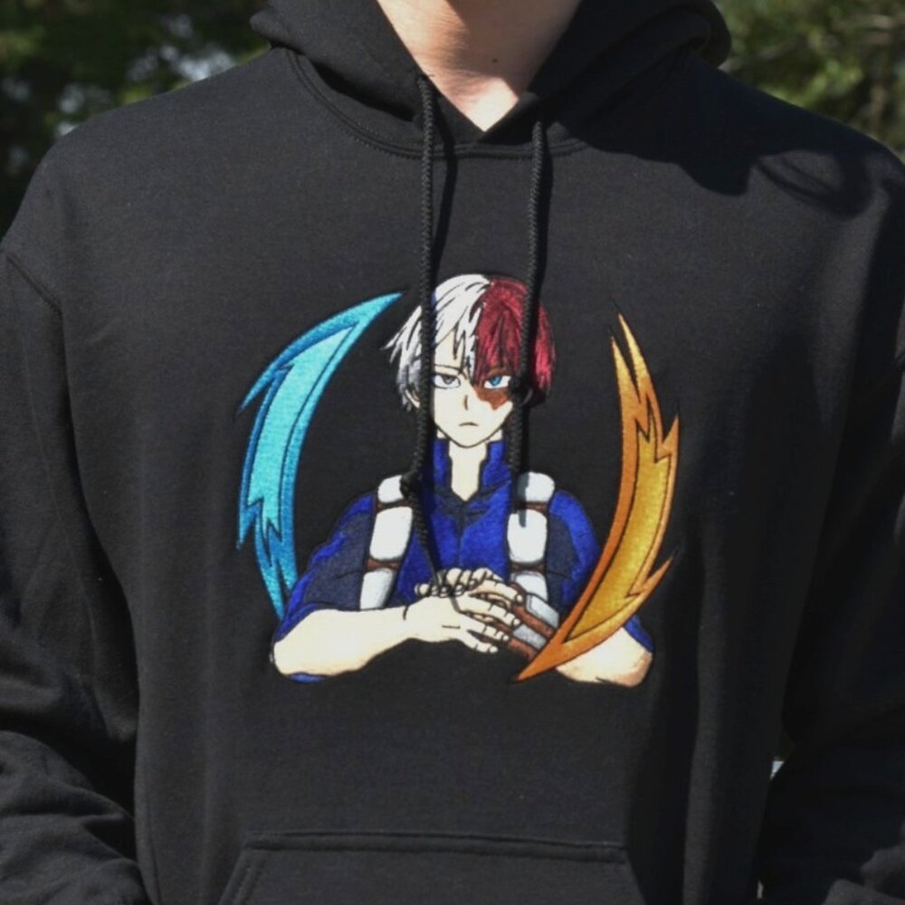 Shoto Todoroki Hoodie - Picture 3 of 4